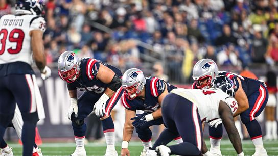 Patriots Camp Report 08.13.23: Offensive line changes afoot? taken at Gillette Stadium (Patriots)